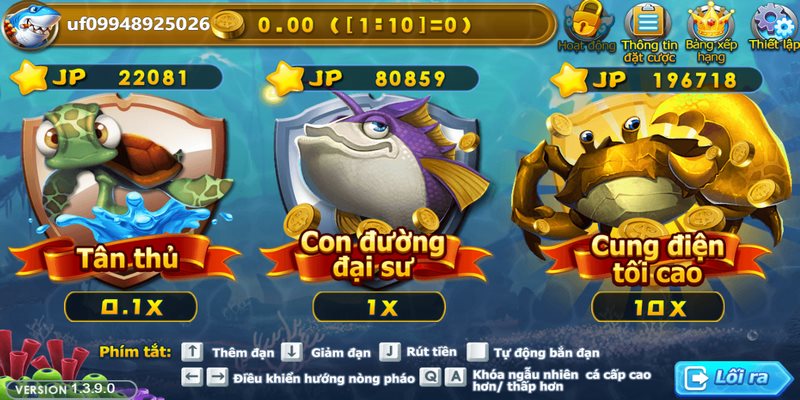 ban ca rikvip 5 Fishermen Gold cho game thủ có cảm giác chơi thật náo nhiệt dưới đáy đại dương