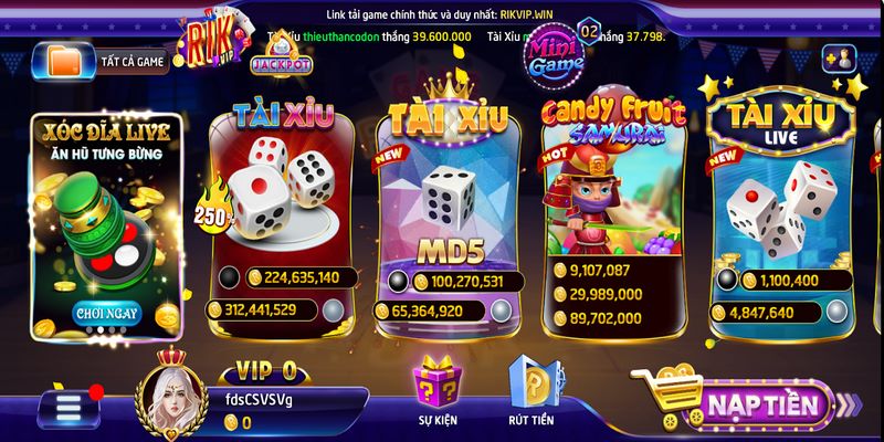 casino rikvip 2 Ưu điểm vượt trội của Casino tại Rikvip là cung cấp sân chơi hợp pháp